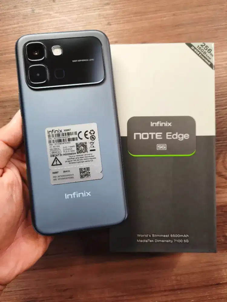 (1 Bulan'an Pakai) Infinix Note Edge 60 5G 8/256