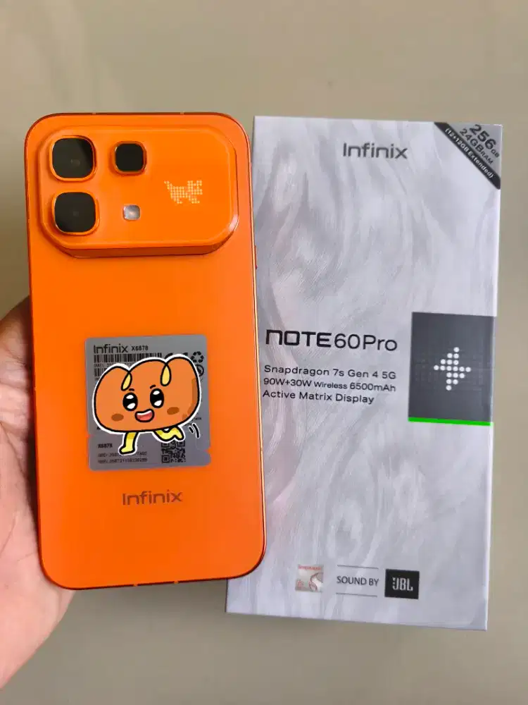 (12/256) Infinix Note 60 PRO 5G Like New