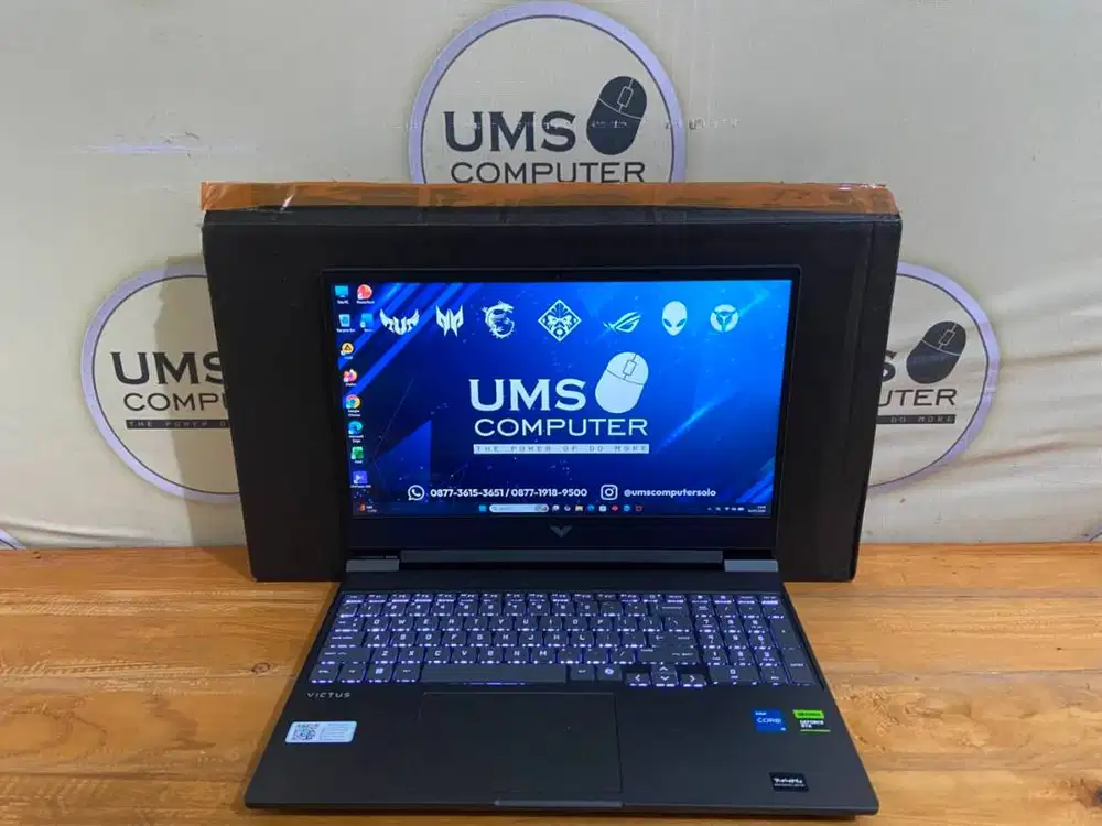 HP Victus 15-fa2716TX Core i5-13420H RAM 16GB SSD 512GB RTX 3050 6GB