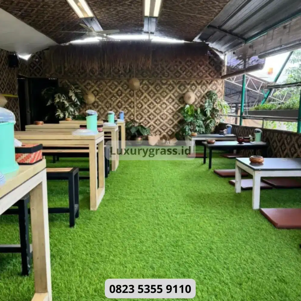Rumput Sintetis Murah Premium untuk Taman & Teras