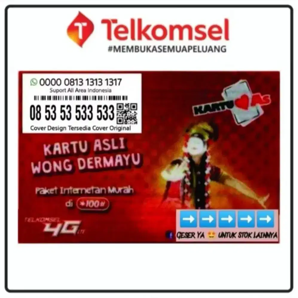 NOMOR CANTIK RAPI TELKOMSEL PRABAYAR