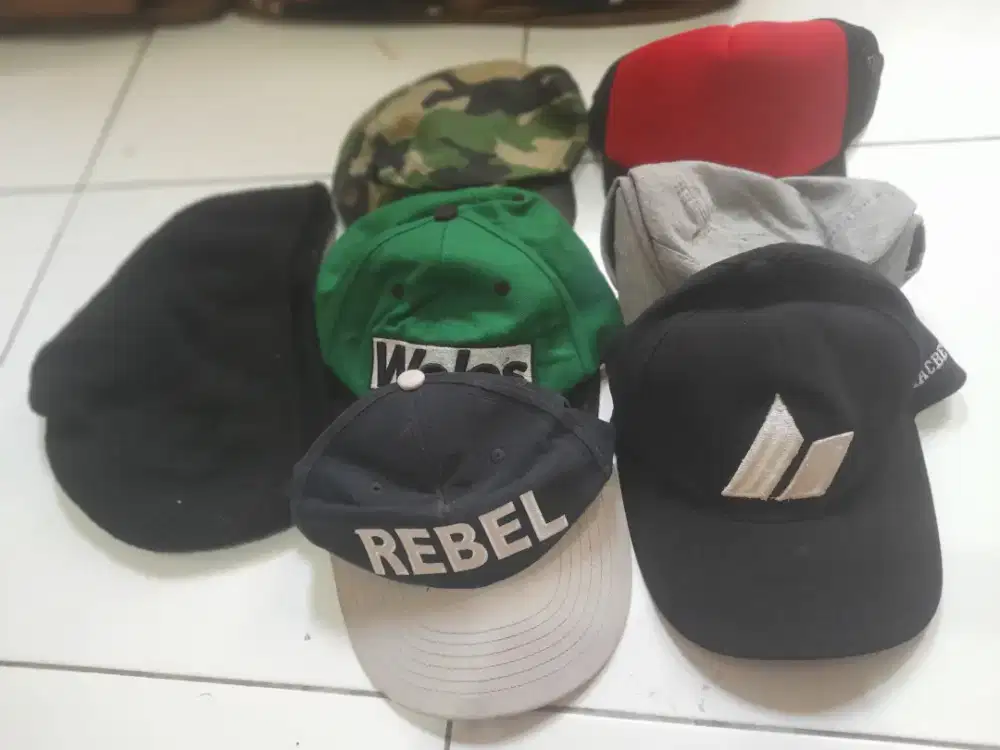 Jual topi seken ga dipakai