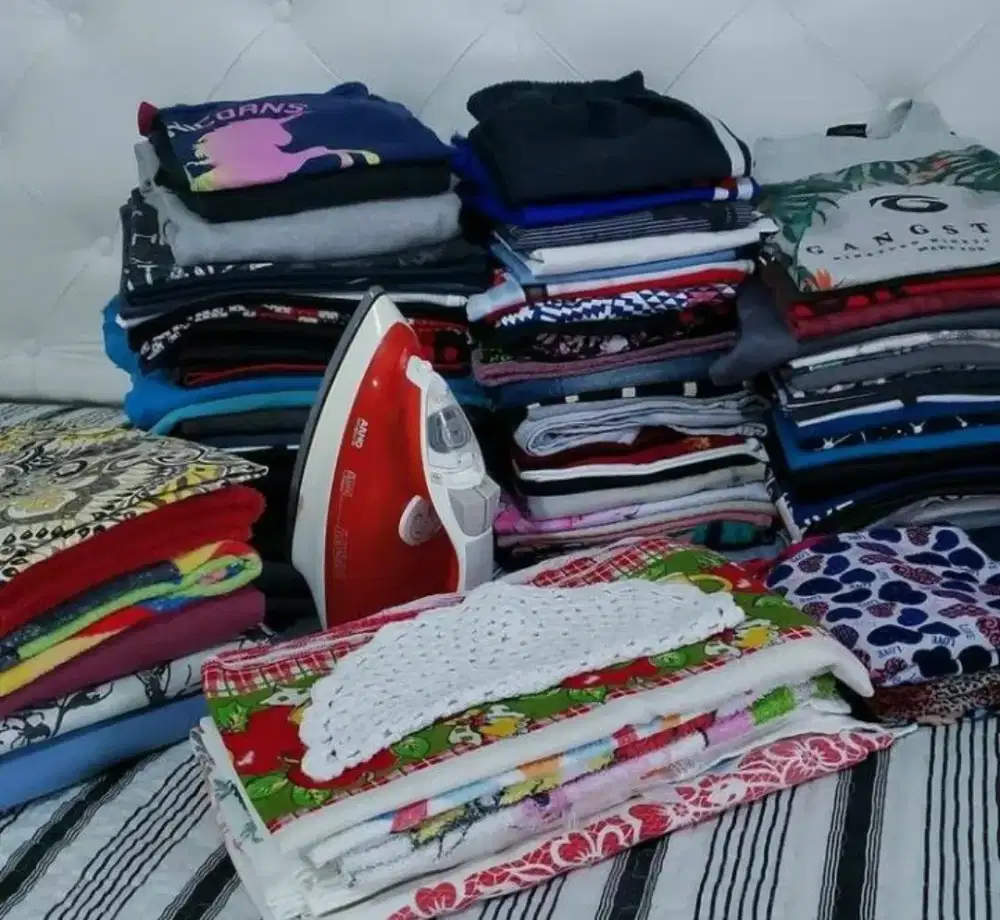 Buka jasa setrika pakaian