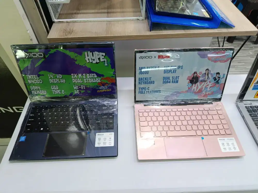 laptop axio hype x jkt 48