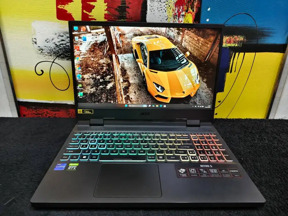 Laptop gaming Acer nitro 5 Core i5 12500H Gen 12 8/512 RTX 3050