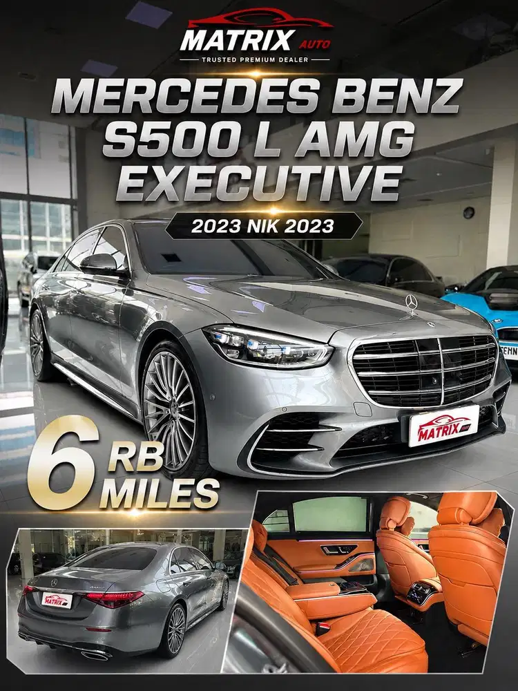 2023[6rb miles] MERCEDES BENZ S500L AMG EXECUTIVE ! KM LOW ANTIK!MERCY