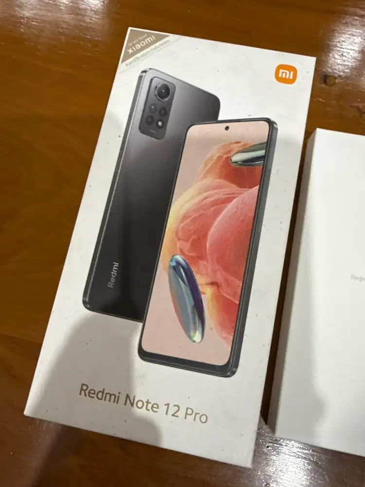 Redmi note 12 pro 6/128 glacier blue biru