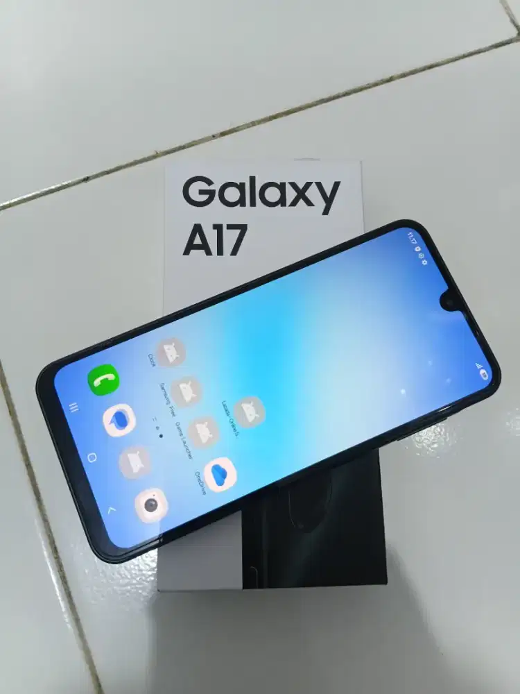 Samsung A17 ram 8/128 fullset mulus