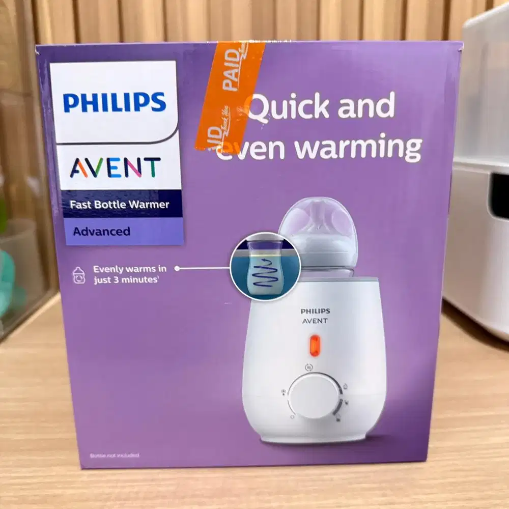 Philips Avent Fast Bottle Warmer (LIKE NEW)