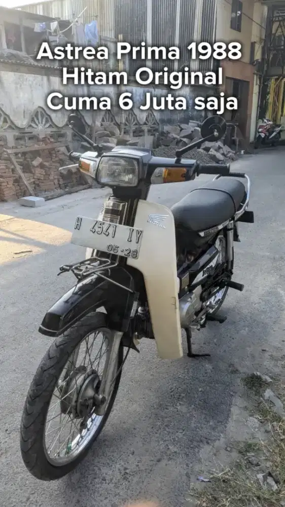 Astrea Prima 1988 Hitam Original Nat Utuh