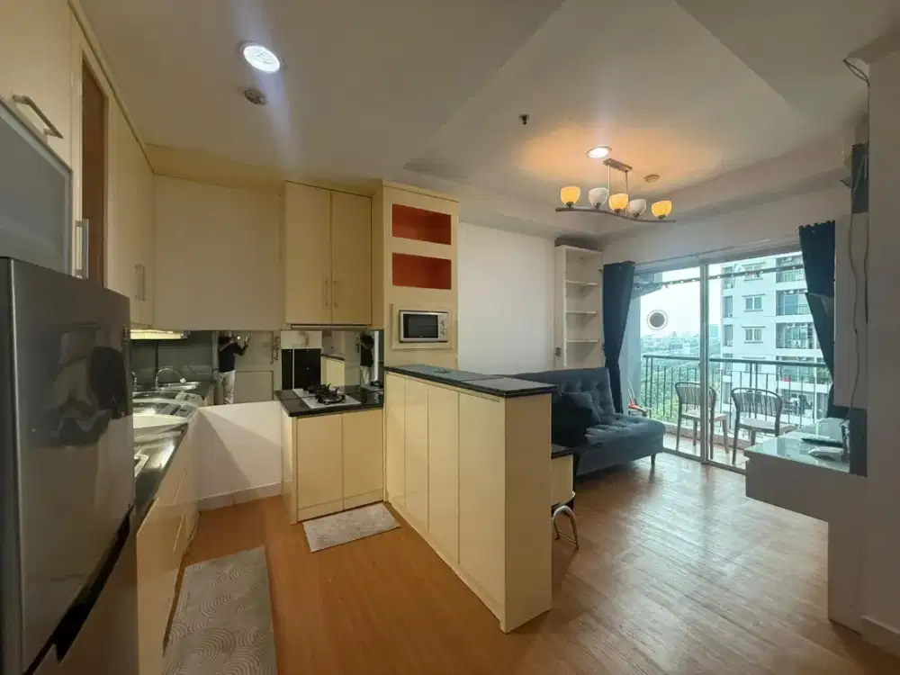 Sewa Unit 2 BR Furnish Apartemen Cityhome MOI Kelapa Gading Jakut