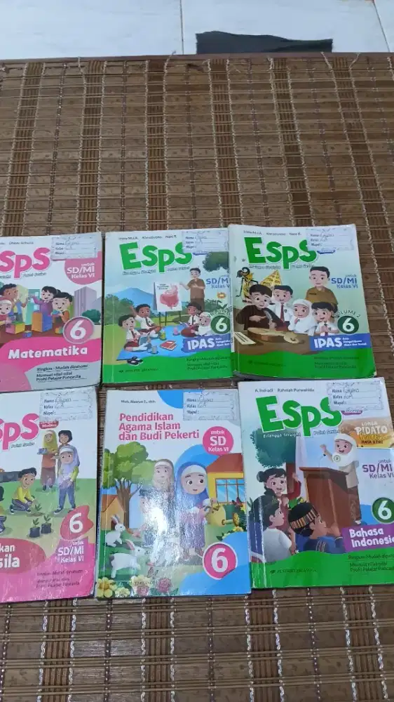 Buku erlangga kelas 6