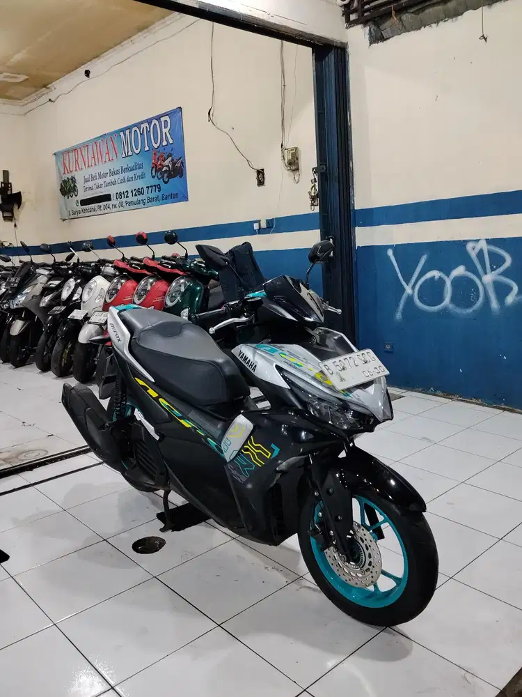 JUAL YAMAHA AEROX NEW CYBECITY 2025 SUPER MULUS