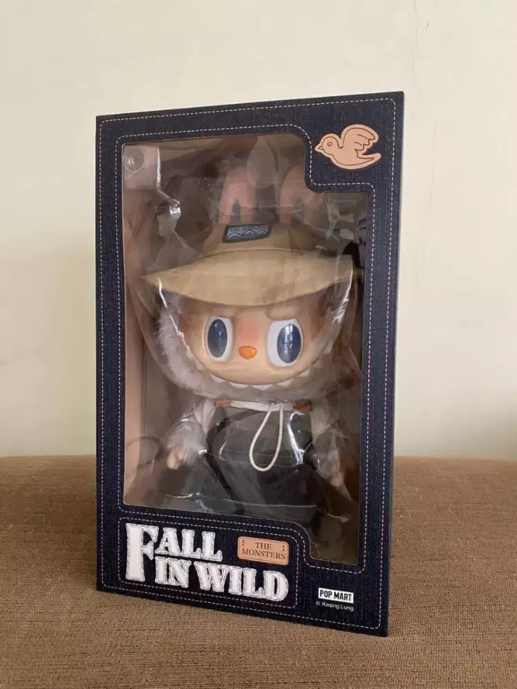 Pop Mart The Monster Fall in wild vinyl plush doll original - New