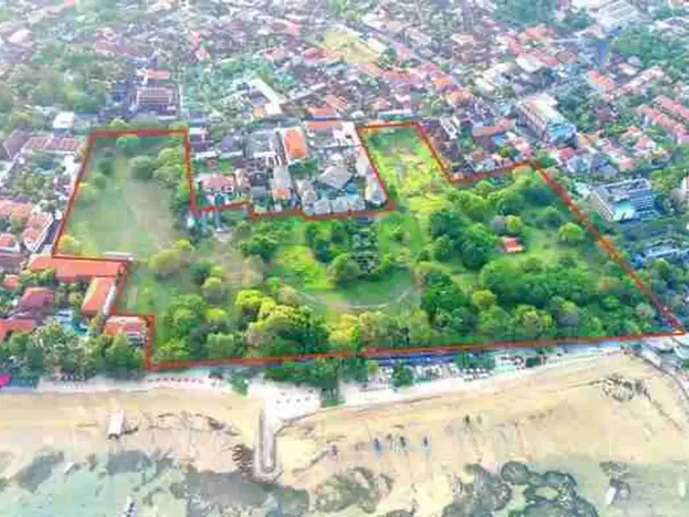 loss pantai sanur 7.07 hektar tanah di jual