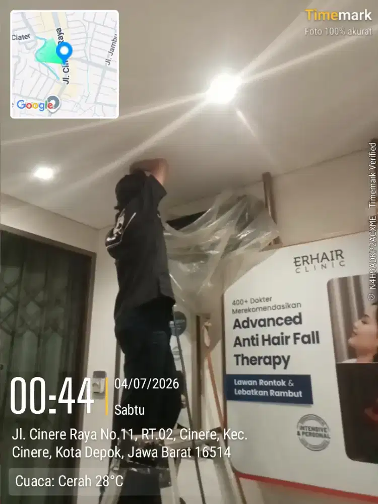 SERVICE AC BONGKAR PASANG AC ISI FREON AC SERVICE KULKAS MESIN CUCI