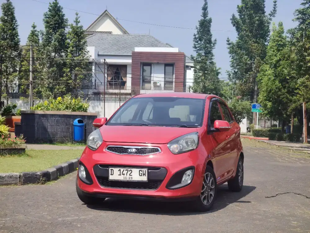 Picanto SE 2012 Matic Merah Km102rb Original