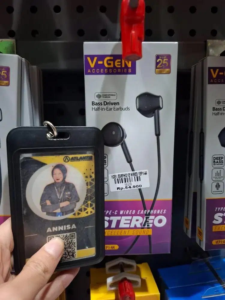 VGEN EARPHONE WIRED VEP1-44 | ATLANTIS DAHSYAT