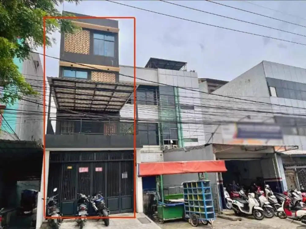Ruko Kost Hos Cokroaminoto, Tangerang, 217 m², 3 Lt, SHM