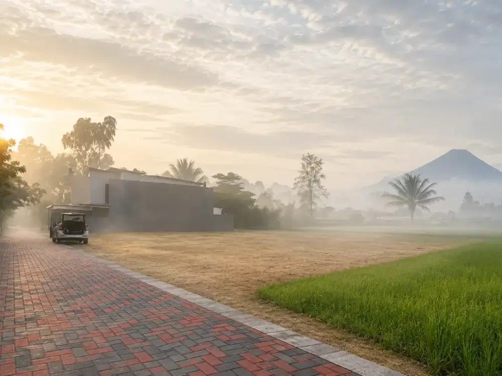 Tepi Sawah Nyaman Untuk Hunian, Tanah Dalam Kota Jogja