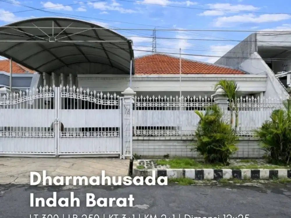 Rumah Dharmahusada Indah Barat STRATEGIS, SIAP HUNI