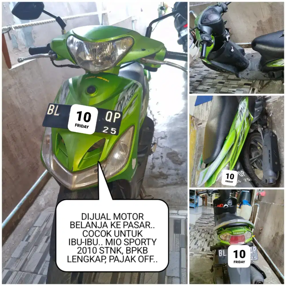 Dijual Yamaha Mio Sporty 2010