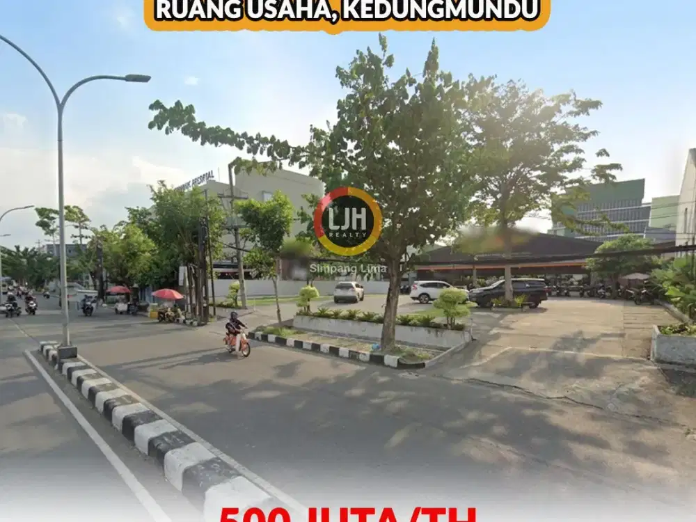 Sewa Bangunan Komersial Luas di Kedungmundu Semarang, Parkir Besar & Lokasi Premium