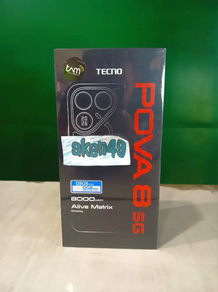 Tecno Pova 8 5G Dimensity 7100 6Gb 128Gb 50Mp Sony LYT600 8000mAh