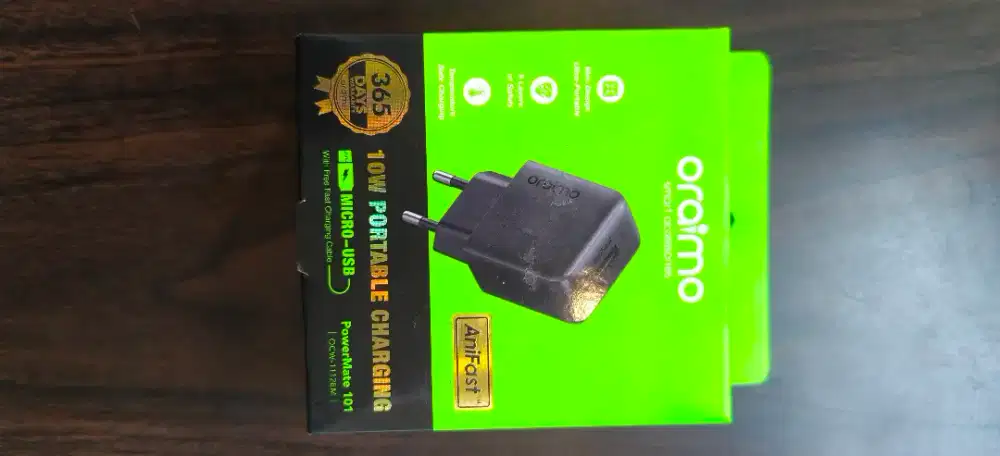 Oraimo OCW-1112EM Set Charger Kabel Micro USB 10W