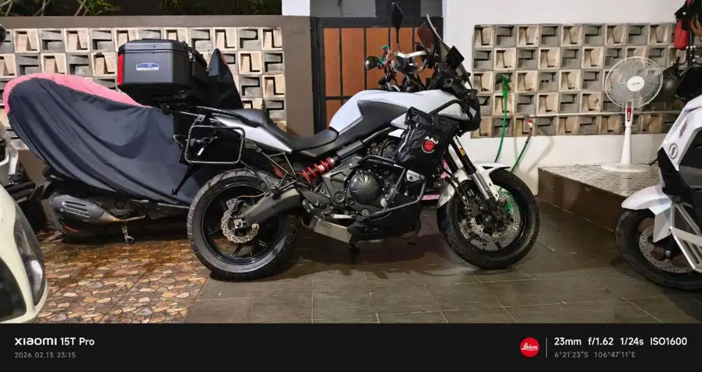 Kawasaki Versys 2013 Non-ABS Kondisi Super Sehat. Siap Touring Jauh