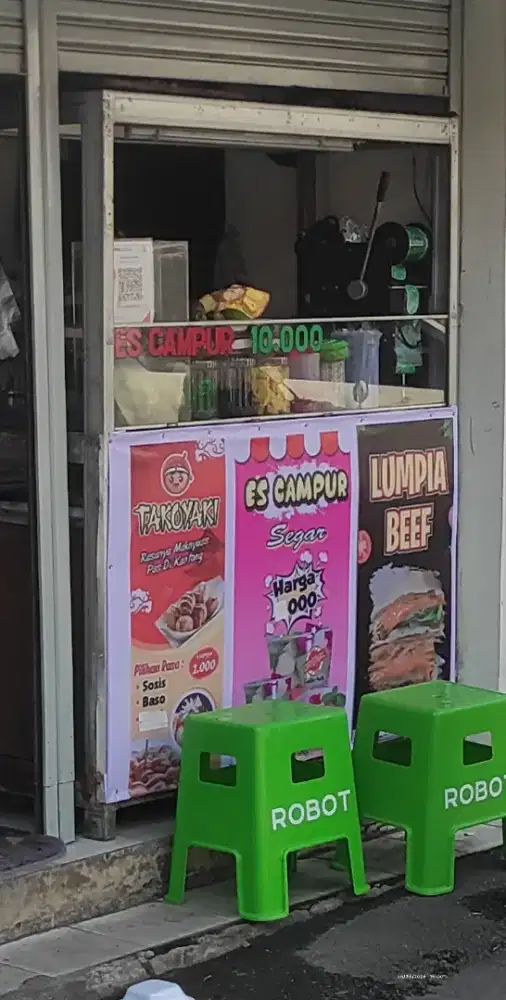 BOOTH GEROBAK baja ringan