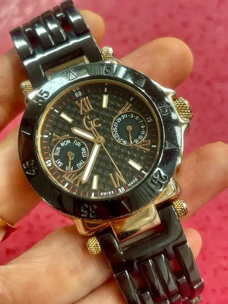GC Quartz. Original Swiss Made. For Ladies. Rantai Panjang.