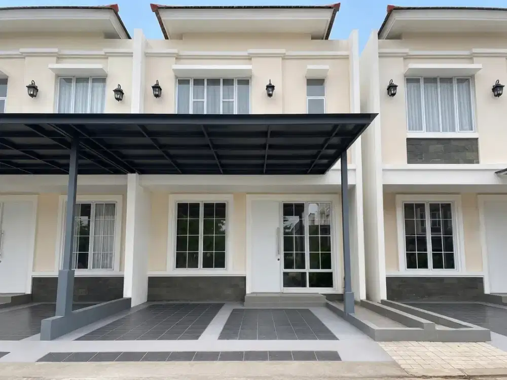 Rumah 2lt luas 7x15 105meter 3KT Cluster La Seine JGC Jakarta Garden City