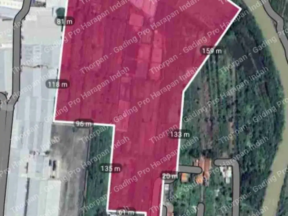 Dijual Tanah kosong pinggir jalan Pantura daerah tegal