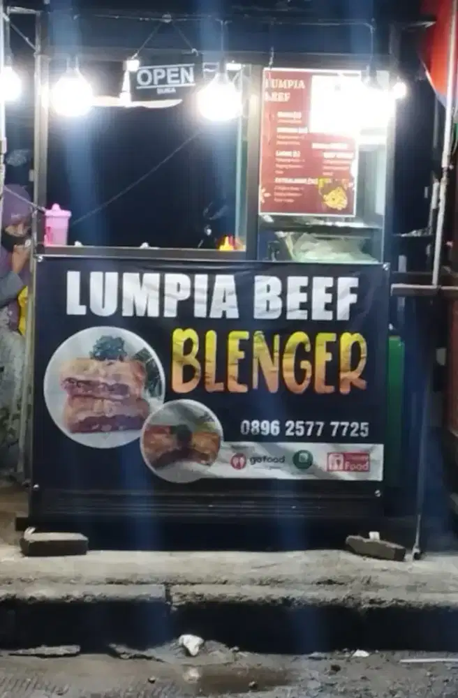 Jaga stand lumpia beef
