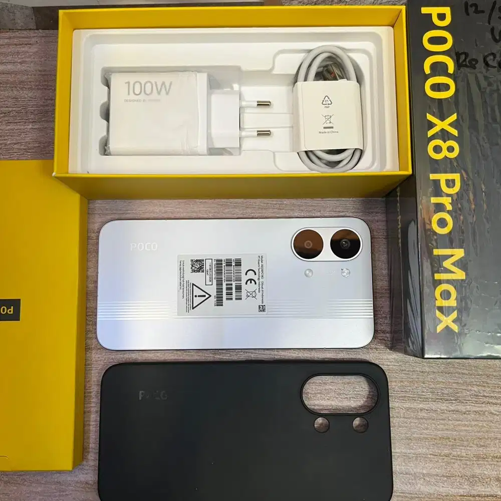 Poco X8 pro max Ram 12/52Gb white