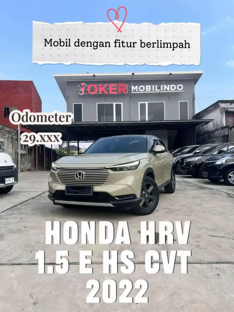 (odo 29rb) Honda HRV 1.5 E HS CVT 2022