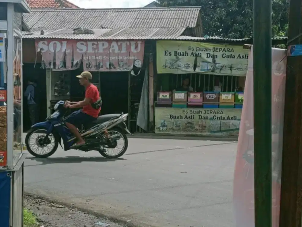 Dijual tanah luas 260 M2 perempatan Pakujaya pusdiklantas polri 2 menitan ke Alsut.
