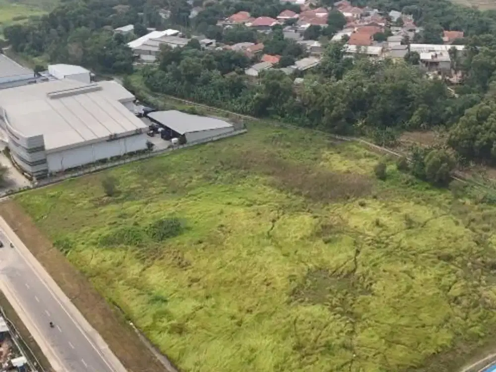 DIJUAL TANAH CIKARANG SELATAN LOKASI SUPER STRATEGIS DEKAT TOL COCOK UNTUK GUDANG/PABRIK