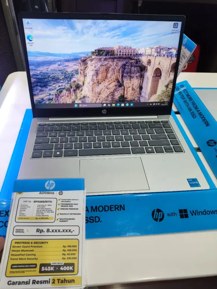 HP 14 EP0261TU Intel core i3