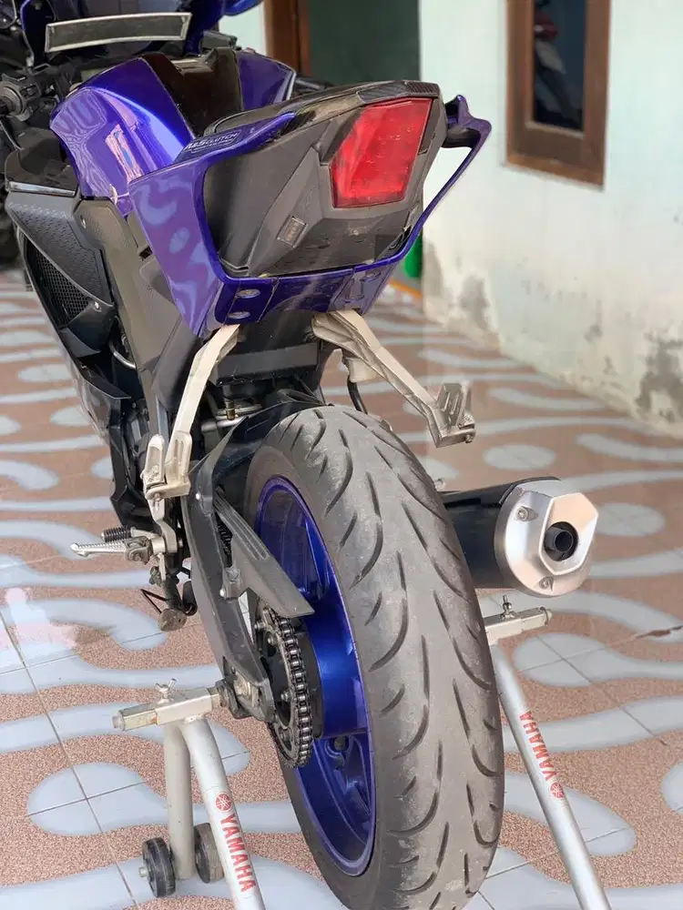 Jual Yamaha R15 V3 2019 Biru USD Surat Lengkap Pla