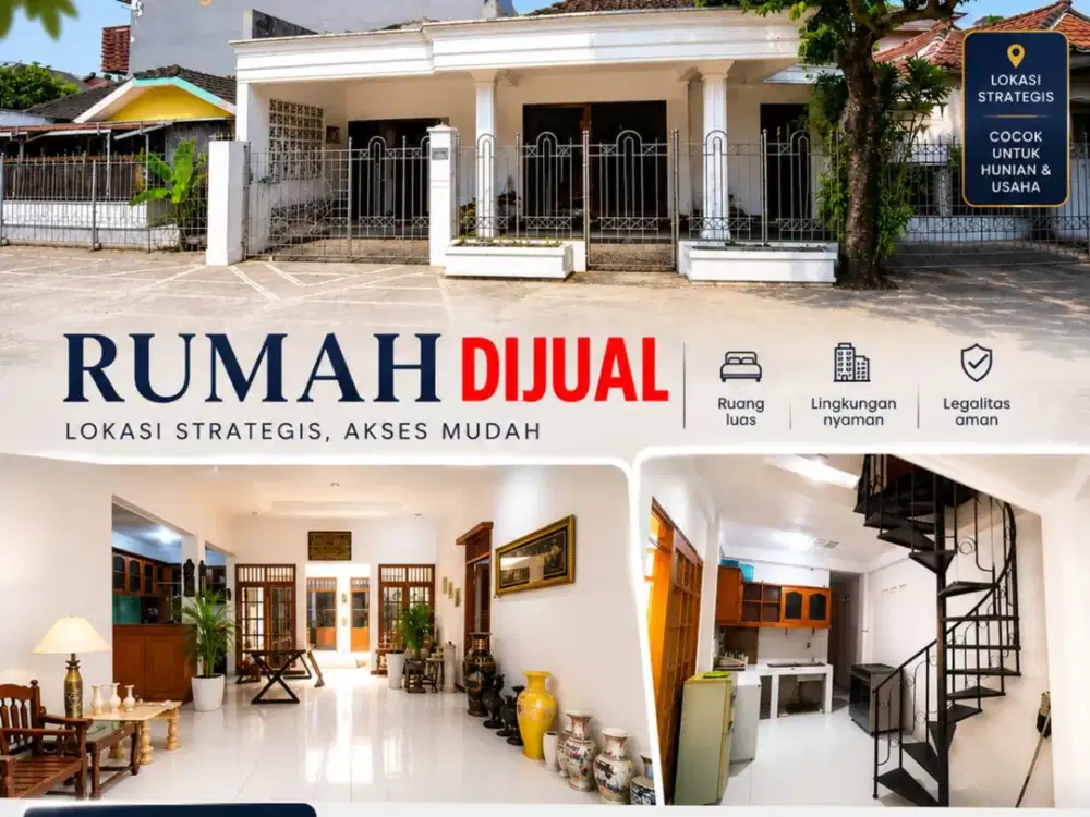 Full Perabot Rumah Malang Akses Mobil Simpangan 1 Menit Gerbang Tol Sawojajar