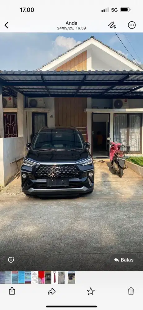 Disewakan rumah per tahun