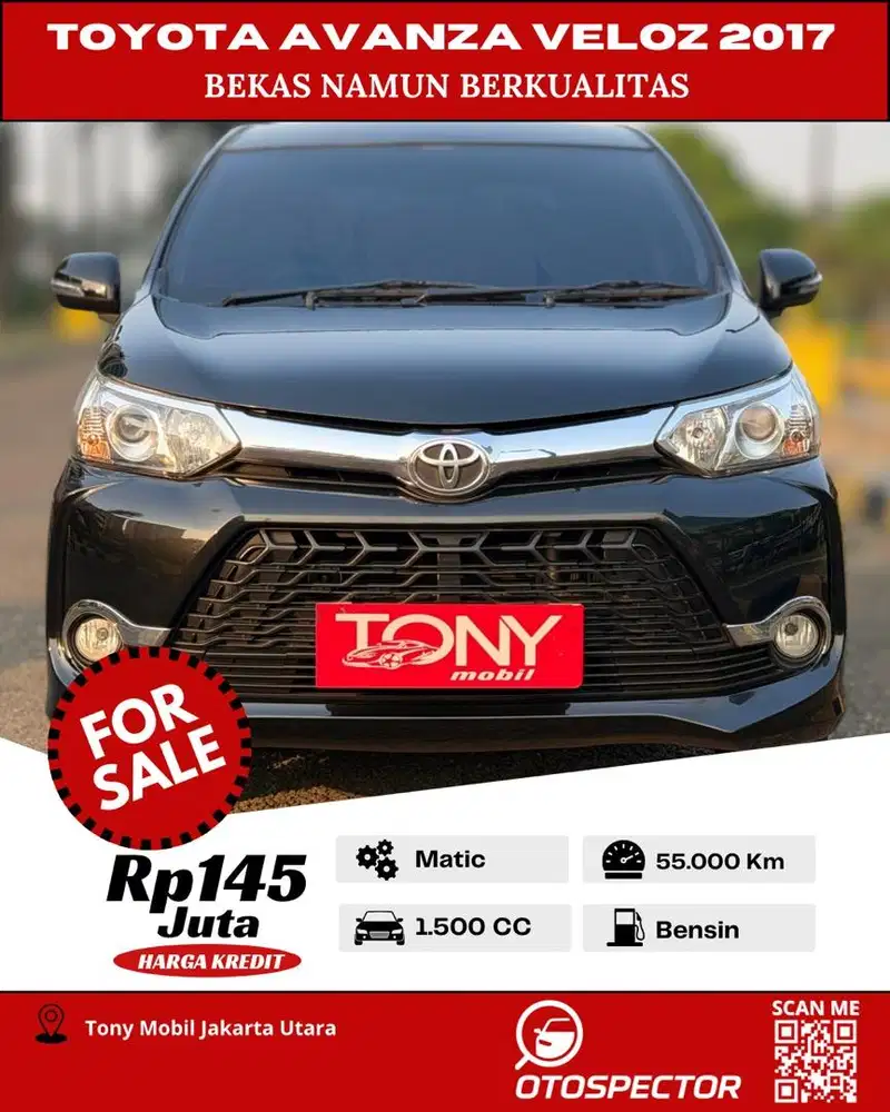 Toyota Avanza Veloz 1.5 AT 2017