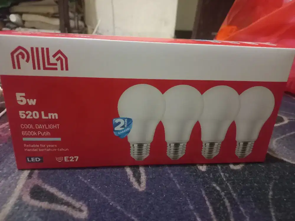 Lampu pila 5 w 1 pack