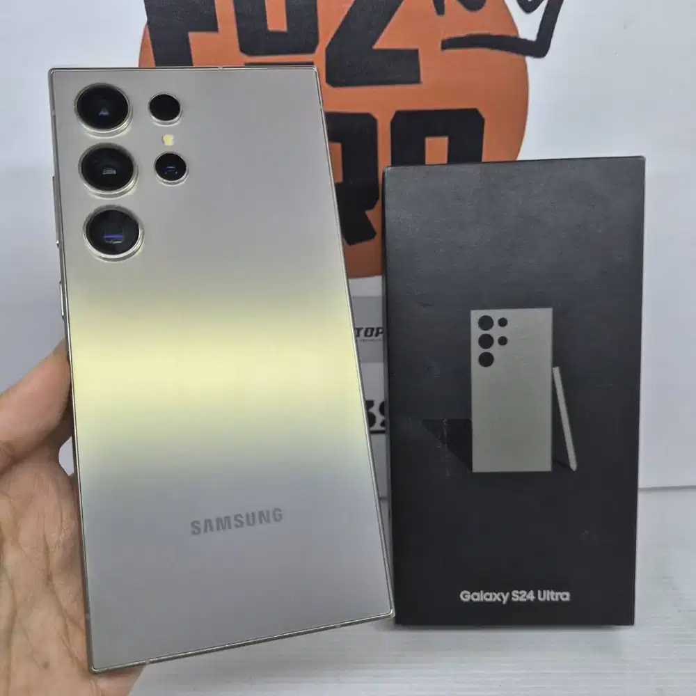 Samsung S24 Ultra 12/256GB Titanium Grey FULLSET NO MINUS BISA COD