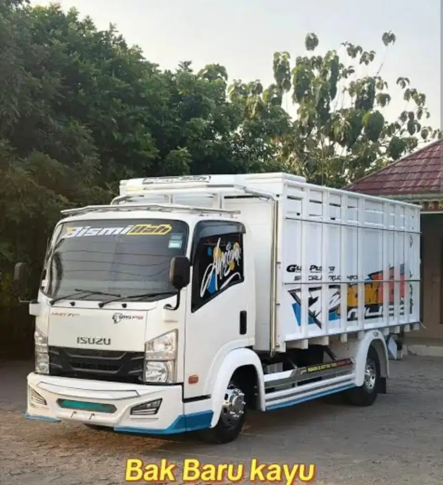 Di jual ISUZU NMR81THD5.8+BAK KAYU