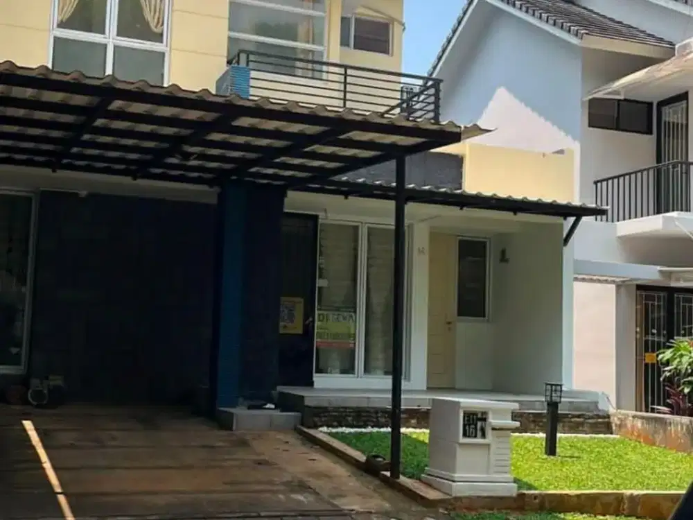 Dijual Rumah 2 Lantai Siap Huni di De Latinos BSD Dekat Akses Tol dan Stasiun Rawa Buntu