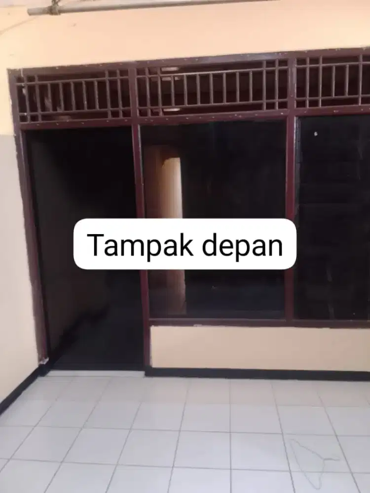 Rumah kontrakan 1 pintu 3 petak