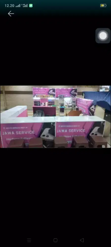 Service handphone amanah bisa di tunggu